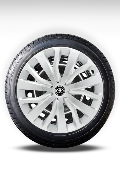 FRWY Toyota Araçlar İçin Universal 15" inç 4 Adet 1 Takım Jant Kapağı ( Corol...