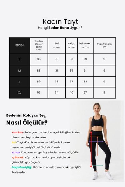 ONLİO GİYİM Women's Black High Waist Gathering Underwear, No Show, Flexible, Sports, Daily Leggings