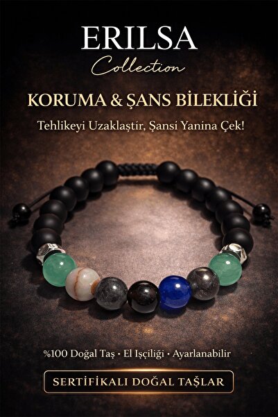 Erilsa Certified Protection Evil Eye Luck Bracelet - Aventurine Jasper Iolite...