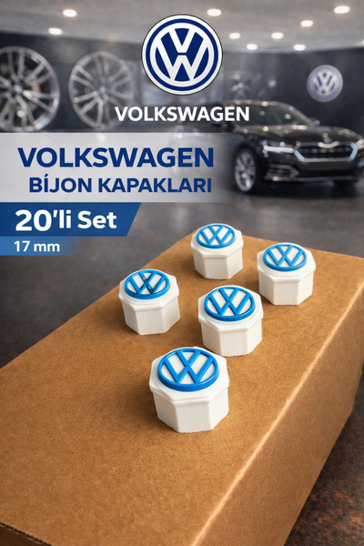 HAK-MES VOLKSWAGEN LOGOLU BİJON KAPAK