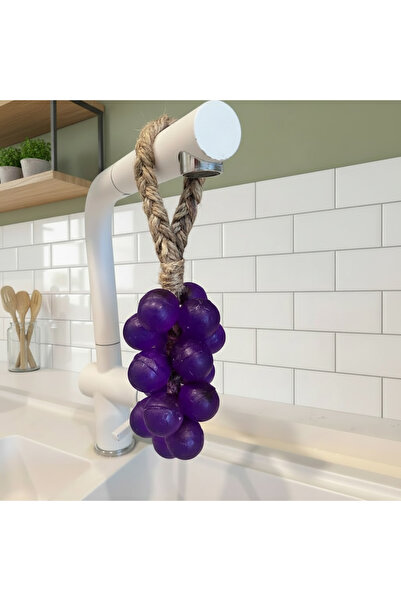 Zehra ana Salkım Soap Natural Faucet Soap Handmade Pendant Grape Lavender Sce...