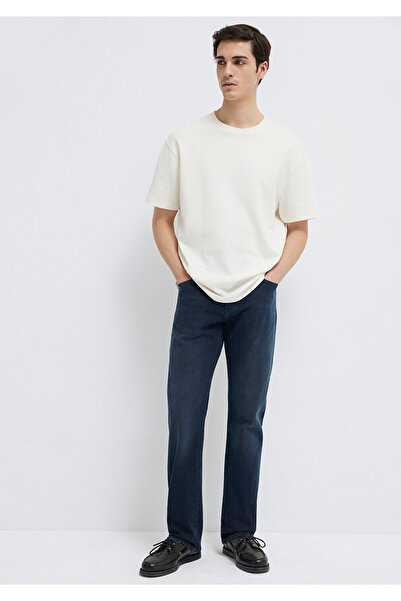 Mavi Black Ecru Basic T-Shirt Loose Fit / Relaxed Fit 0612731-70057