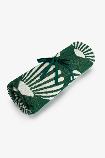 Penti Πράσινη πετσέτα με κοχύλια