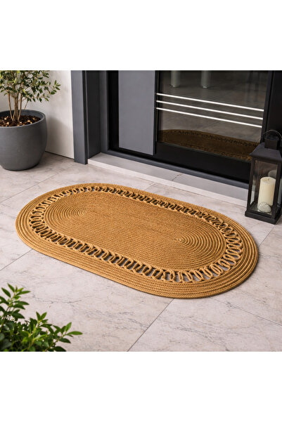 Namteks πόρτα με ψάθινο τρίκοτο από γιούτα, μπάνιο. Η κουζίνα. Σαλόνι. Χαλάκι...