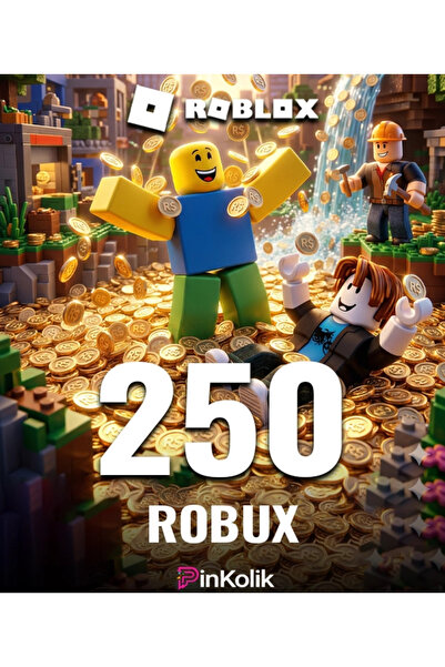 Roblox 250 Robux -Anında Teslim USD Para Birimi