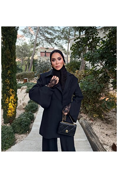 MODA S&S BZLİNE Σετ παντελονιού με δαντελένιο σχέδιο και σακάκι