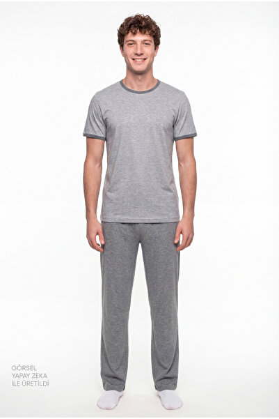 Penti Men's Colorful Urban Track Pajama Set