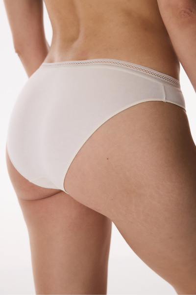 Penti Μπεζ Easy Cotton Trim Slip εσώρουχα
