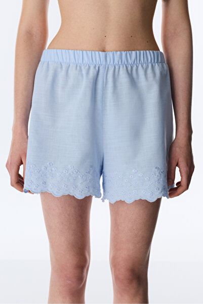 Penti Mavi Relax Time Cotton Pack Shorts Pajama Bottoms