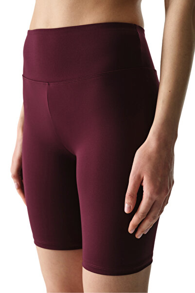 Penti Burgundy High Waist Biker Leggings