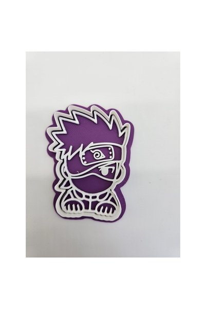 OEM Naruto Set 6 Forme Prajituri — Cookie Cutters Anime, Naruto, Sasuke, Kakashi, Tsunade