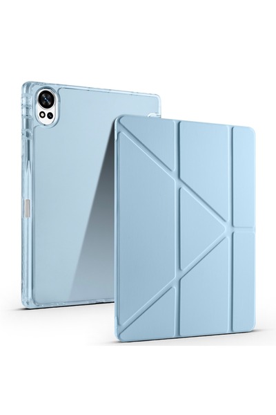 Alstrap Huawei MatePad 12x 12inç 2024 2025 Kılıf Kalem Bölmeli Renkli Arka Ka...