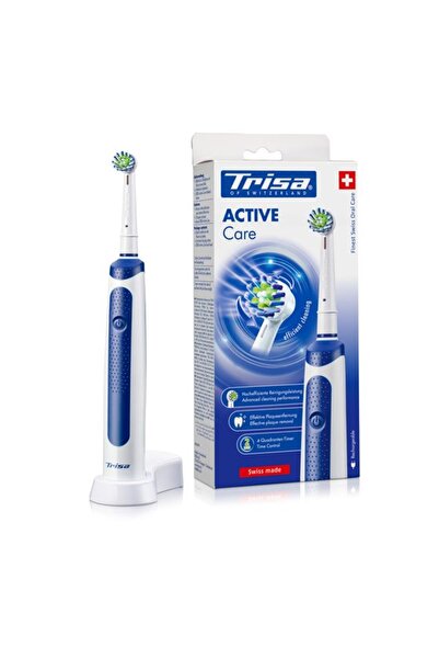 Trisa Active Care electric toothbrush with battery up to 9000 oscillations/mi...
