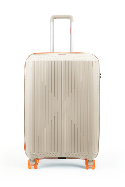 GROUND Sirius Büyük Boy Valiz Kaykay Tekerlekli – Kemik - 10728