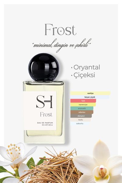 SH FRAGRANCES Frost EDP Erkek Parfüm | Oryantal-Çiçeksi | Portakal Çiçeği | S...