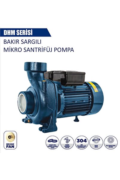 İBELTECH BAKIR SARGILI MİKRO SANTRİFÜJ SULAMA POMPASI 2 HP 2İNCH