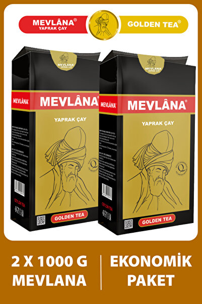 Mevlana Çay Mevlana Golden Tea 2 x 1000 g – 100% Ceylon Pure Leaf Black Tea |...