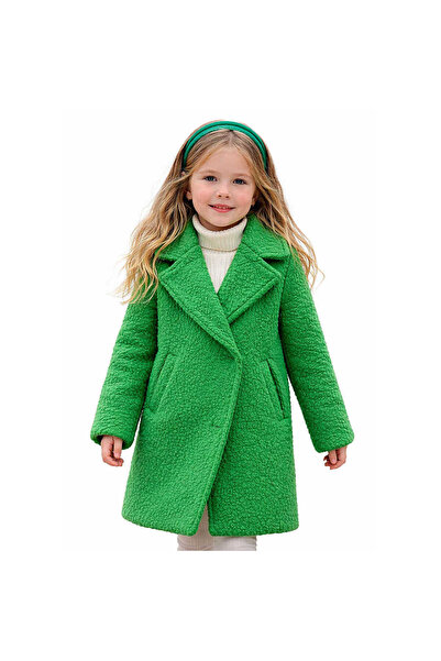 HUPALUPA Basic Sweatshirt Yeşil Kaban 8-9 Yaş