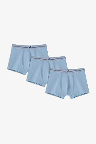 Penti Boy's Blue Tone 3-Pece Boxer