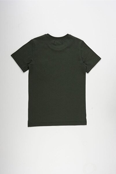 Doctor junior Erkek Çocuk Baskılı Comfort Fit 2-7 Yaş Haki T-shirt