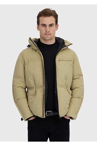 Ramsey معطف كاجوال منسوج من Kum Regular Fit بغطاء رأس