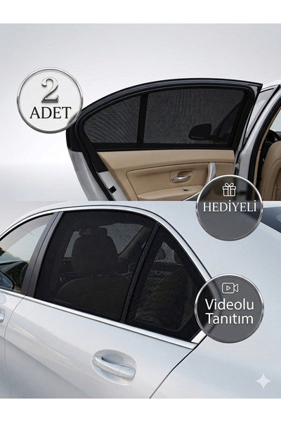 Markaflex Κουρτίνα πλευρικού παραθύρου αυτοκινήτου Αυτοκινήτου Σκίαστρο ηλίου...