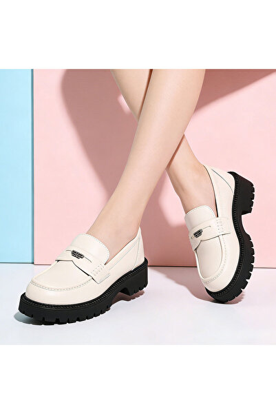 Tmall Pantofi casual de dama,Din piele ecologica,PA1264,Bej
