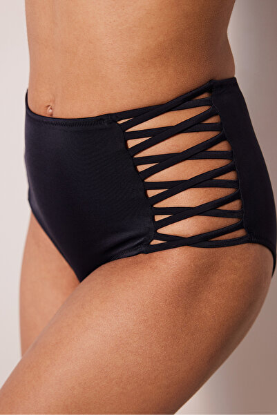 Penti Schwarzes High Fashion-Bikinioberteil