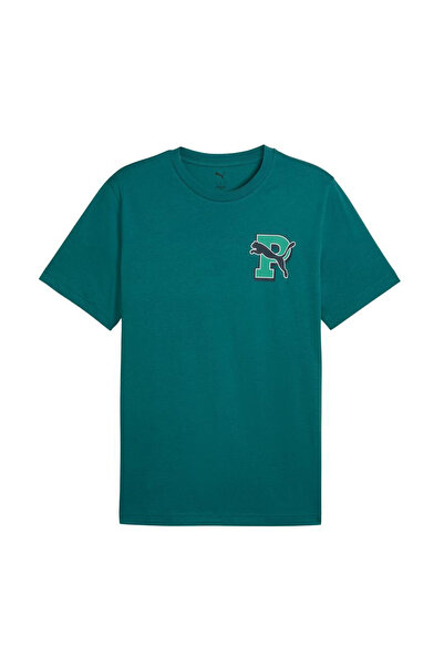 Puma Graphic Men's Green Casual Style T-Shirt 69177641