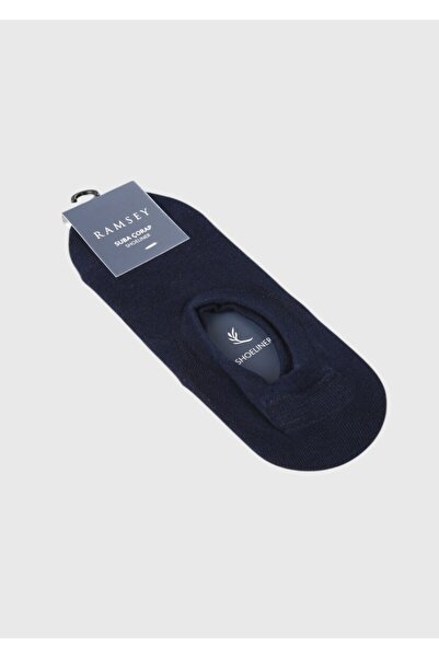 Ramsey Navy Blue 100% Cotton Socks