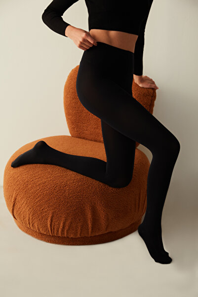 Penti Μαύρο καλσόν Micro 200-Pentilicious