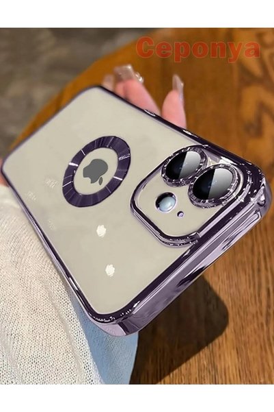 Musal iPhone 12 Case Corners Colorful Transparent Camera Protected Silicone Luxury Cover Compatible