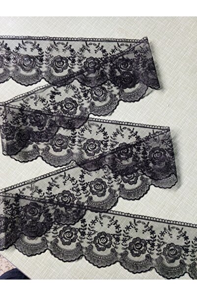 DANTELİM Tulle Lace Guipure Scallop - 3 Meters.