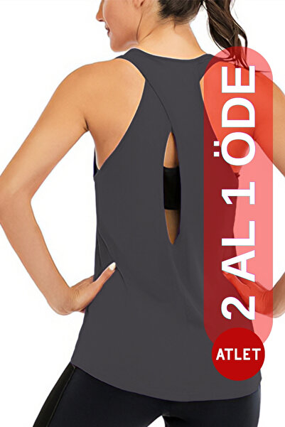 GHASSY CO. Ghassy Co. Women's Training and Yoga Sports Tank Top - Cross Backl...