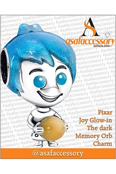 asaf pixar lele charm | gümüş kaplama