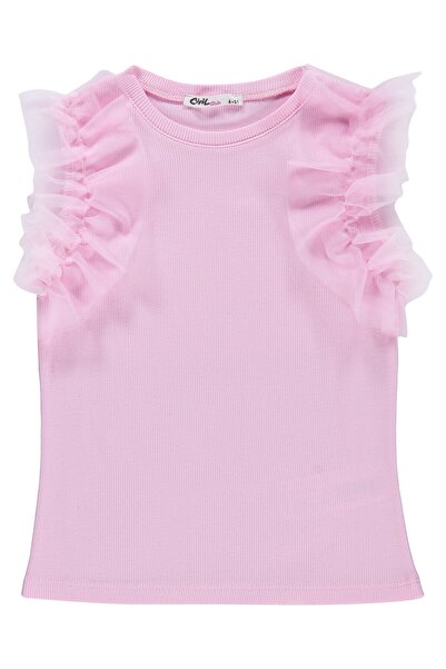 Civil Girls Μπλουζάκι με φιόγκο για 4-9 ετών - Ροζ για 5-6 ετών