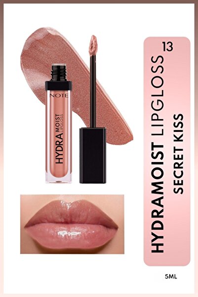 NOTE Hydramoist Lipgloss 13 Secret Kiss Nemlendirici Dudak Parlatıcısı - Işıl...