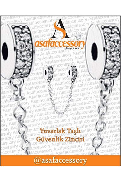 asaf Taşlı klips güvenlik zinciri charm | Asafaccessory