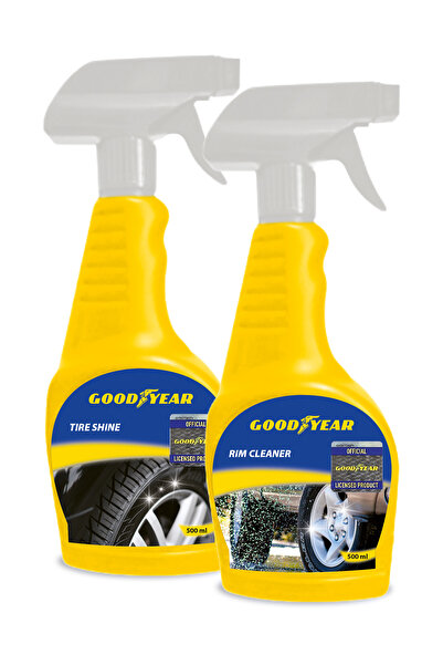Goodyear Lastik Parlatıcı Ve Jant Temizleyici Seti 500 Ml