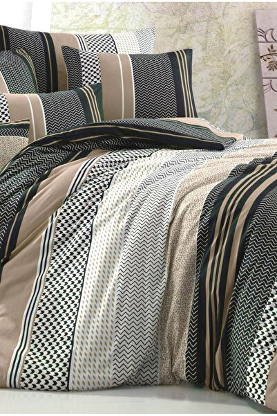 NazeninHome Σετ Παπλωματοθήκης Ranforce 100% Βαμβακερό Διπλό |   Χωρίς σεντόνια