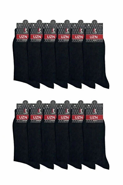 UZN SOCKS 5 τεμάχια σούπερ οικονομικές μαύρες ανδρικές κάλτσες Βαμβάκι τεμαχί...