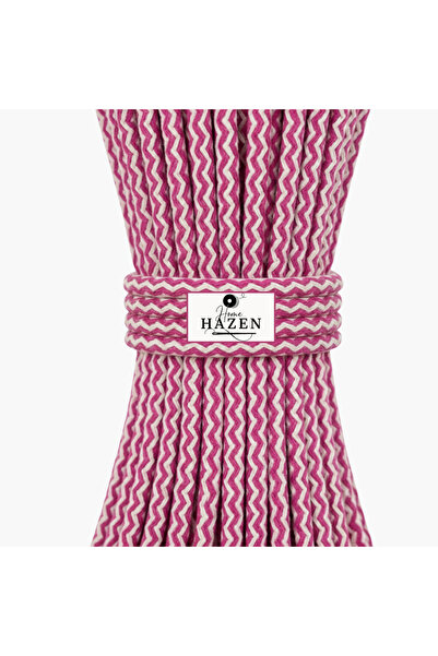 Hazen Home Βαμβακερό κορδόνι 6-7 χιλιοστά 45-50 μέτρα 1 κιλό κορδόνι - Φούξια...