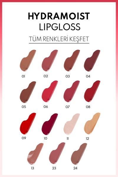 NOTE Hydramoist Lipgloss Nemlendirici Dudak Parlatıcısı - 06 It's Fantastic - Pembe
