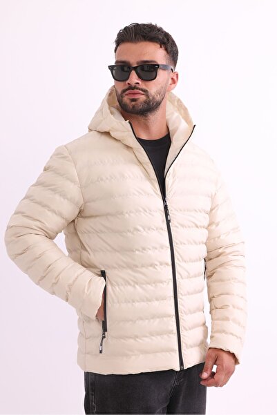 river green Ανδρικό ελαφρύ αθλητικό παλτό με αντιανεμικό πέτρινο φορητό τσαντ...