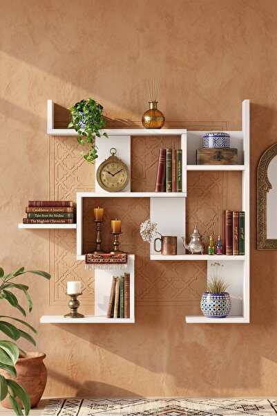 Yurudesign Shelf 26 Duvar Rafı Beyaz WL26-W