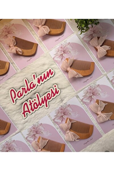 10 adet söz nişan doğum kına bride doğum günü hediyelik tarak
