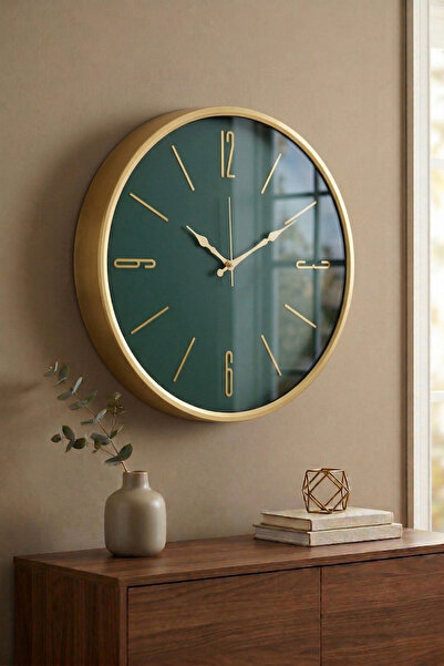 Frapan Home GLX 50 Cm Premium Dekoratif Duvar Saati Sessiz Mekanizmalı Büyük ...