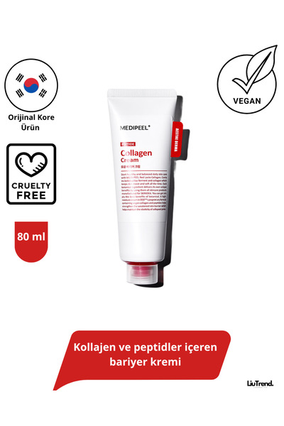 Medipeel Red Lacto Collagen Barrier Cream 80 ml Kollajen Ve Peptidler Içeren ...