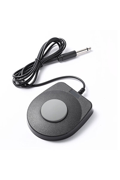 Choice 6.5mm Interface 6.5mm Sustain Pedal Single Foot Drum Set Pedal for MID...