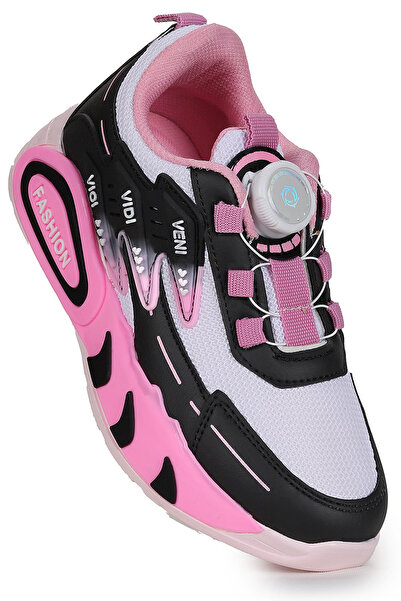 Kiko Kids Gary ușor Pantofi sport pentru fete cu mecanism de șireturi la talpă